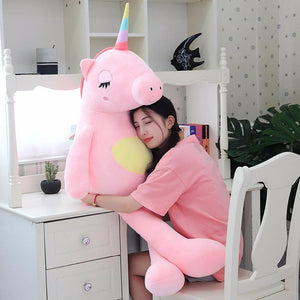 The Human Unicorn Plush-Enchanted peach