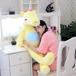 The Human Unicorn Plush-Enchanted peach