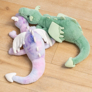 The Mighty Colored Dragon Family Soft Toys-Enchanted peach