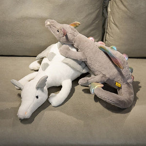 The Mighty Colored Dragon Family Soft Toys-Enchanted peach