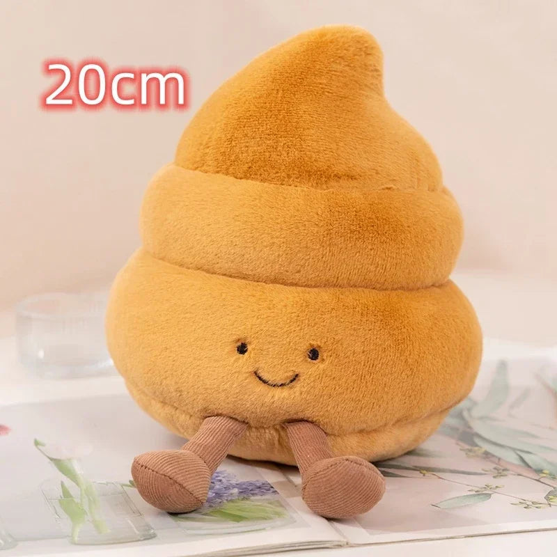 Toilet Buddies Poop Tissue Plunger Plushie Collection-Enchanted peach