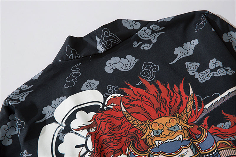 Traditional Japanese Samurai Kimono-Enchanted peach