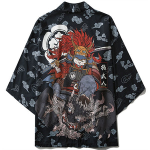 Traditional Japanese Samurai Kimono-Enchanted peach