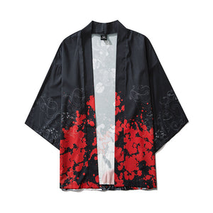 Traditional Japanese Samurai Kimono-Enchanted peach