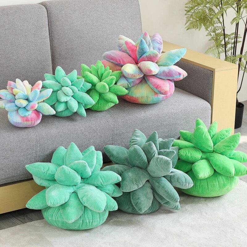 Vibrant Succulent Plush Squad-Enchanted peach