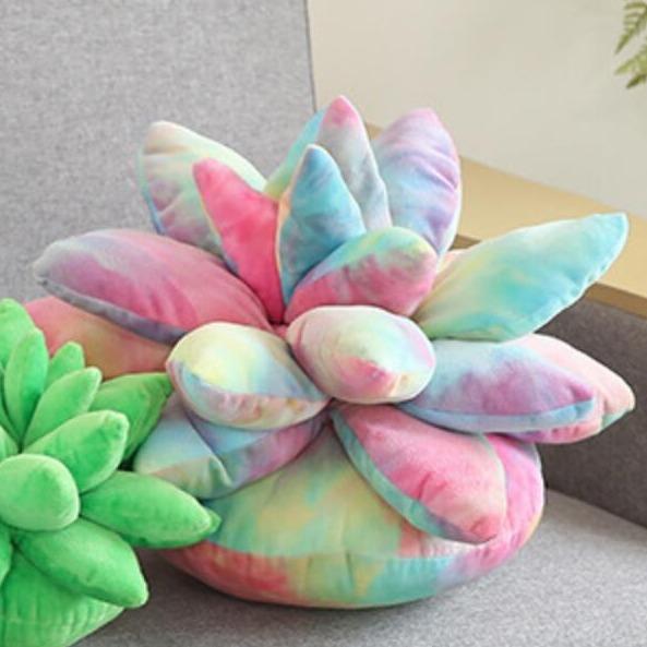 Vibrant Succulent Plush Squad-Enchanted peach