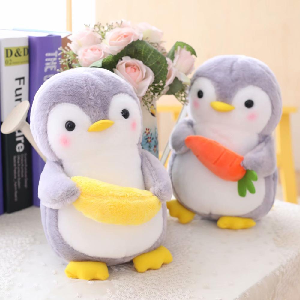 Waddle of Penguin Plushies-Enchanted peach