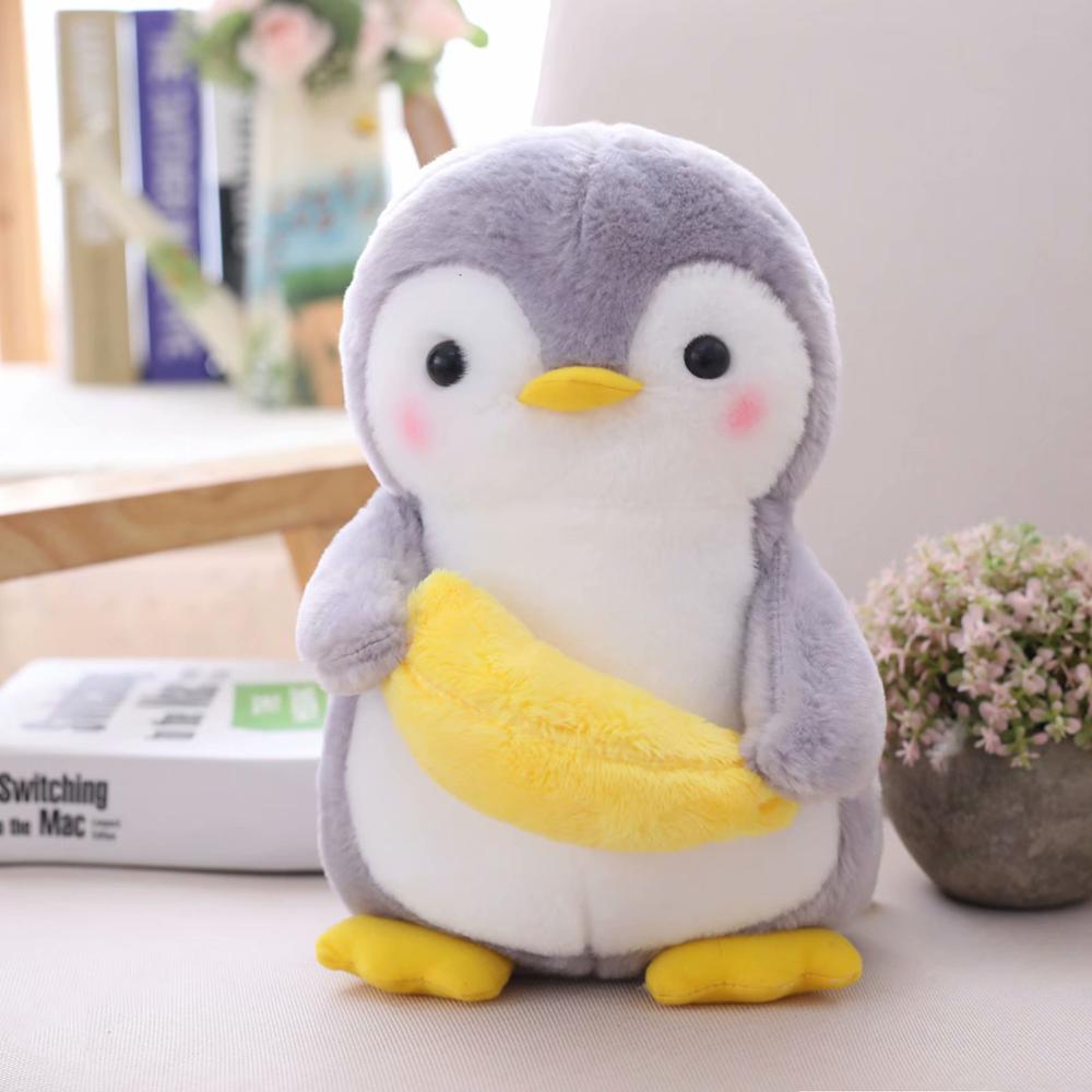 Waddle of Penguin Plushies-Enchanted peach