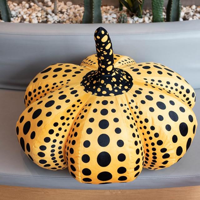 Yayoi Kusama Halloween Pumpkin Plushies-Enchanted peach