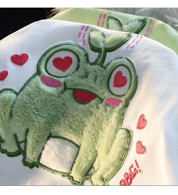 Froggy Love Fluffy Tee