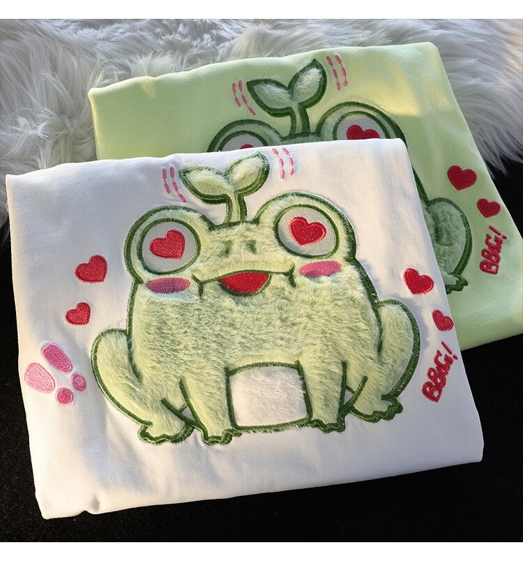 Froggy Love Fluffy Tee