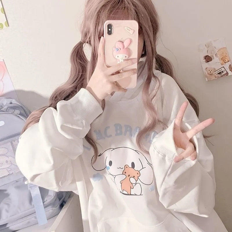 Oversized Cinnamoroll Hoodie