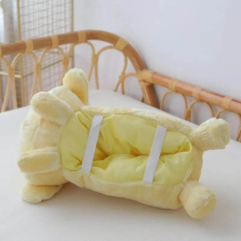 Pompom Plush Tissue Box