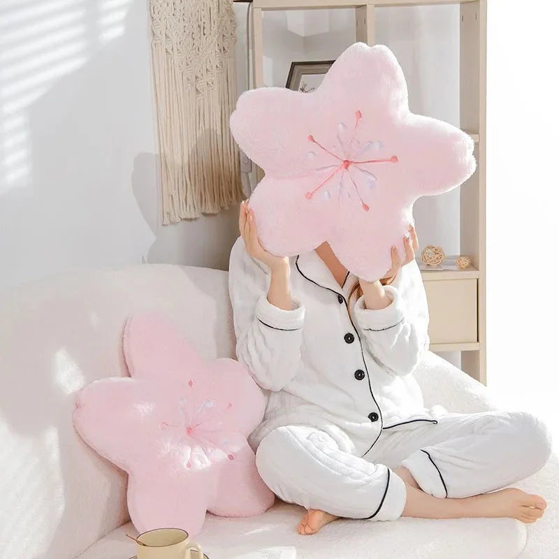 Sakura Cherry Blossom Plushie Pillow